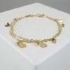 Christian gouden dubbele armband