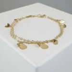 Christian gouden dubbele armband