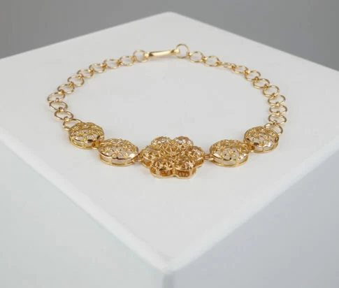 Gouden armband 21 karaat