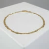 Gouden schakel armband