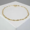 Gouden tors enkelarmband