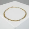 Gouden valkenoog armband