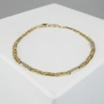 Gouden valkenoog armband Gouden valkenoog armband