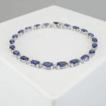 Christian saffier armband