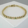 Smaragd en diamant tennis armband