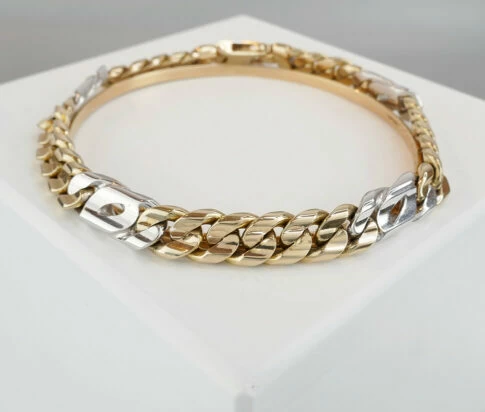 Christian goud heren armband