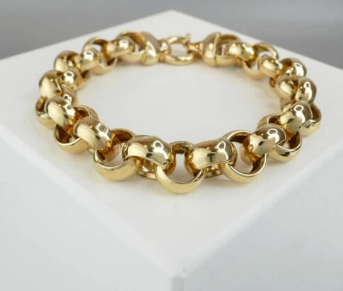 Christian goud jasseron armband
