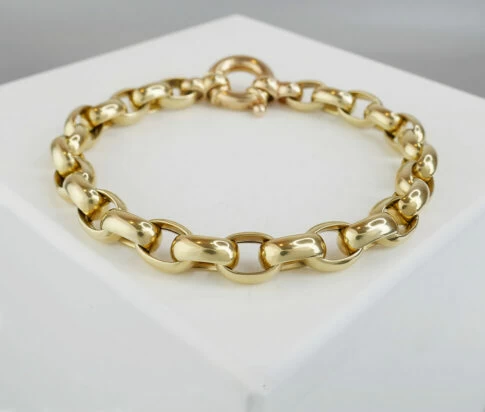 Christian ovale jasseron armband